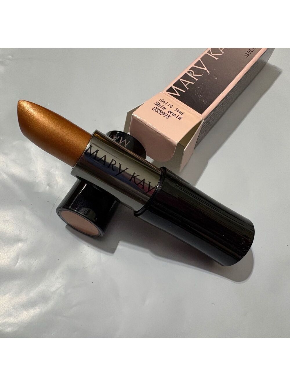 MARY KAY Creme Lipstick .13 oz. New with Box - Sunlit Sand 035993